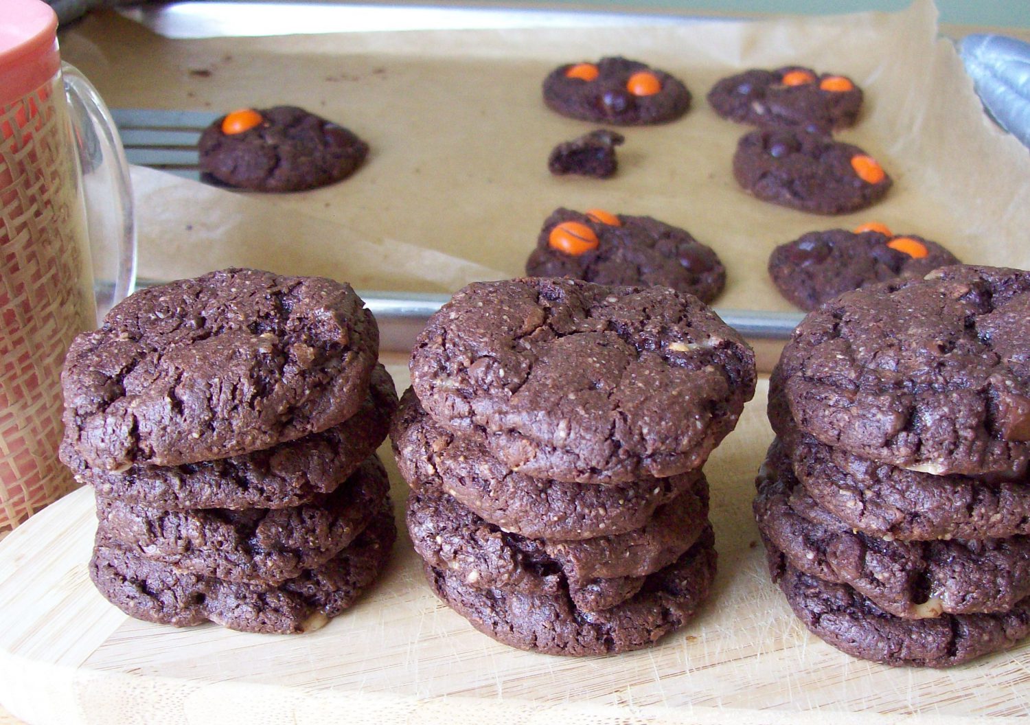 Gluten Free Black Sorghum Chocolate Cookies