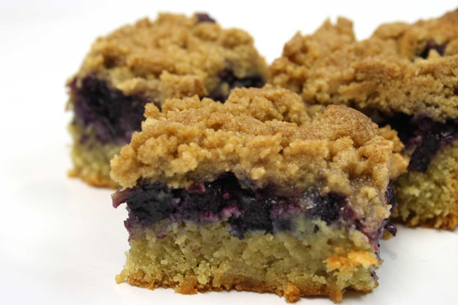 Gluten Free Blueberry Streusel