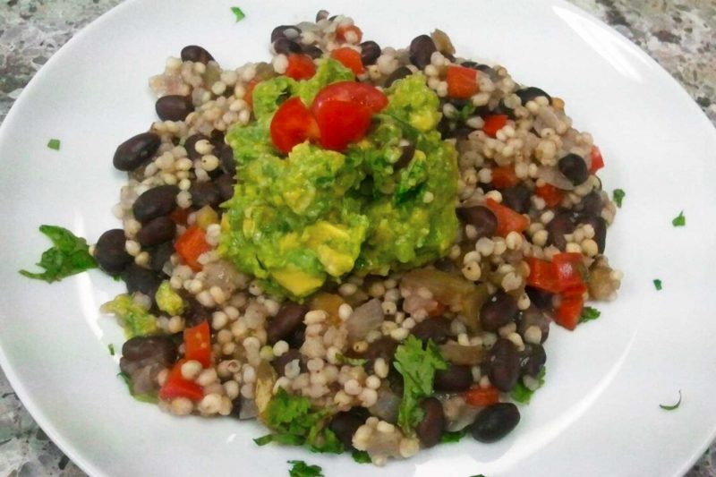 Gluten Free Sorghum Avocado Bowl