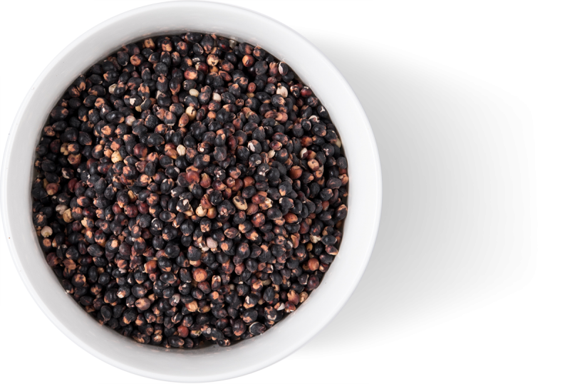 Gluten Free Black Whole Sorghum Grain