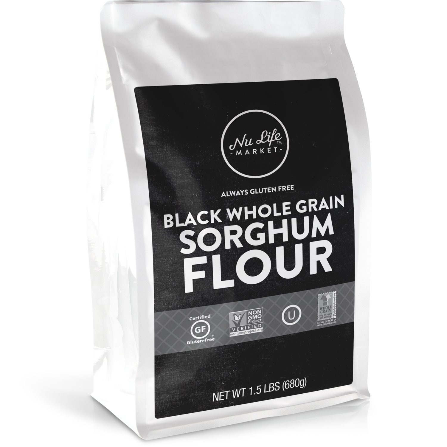 Gluten Free Black Whole Grain Sorghum Flour