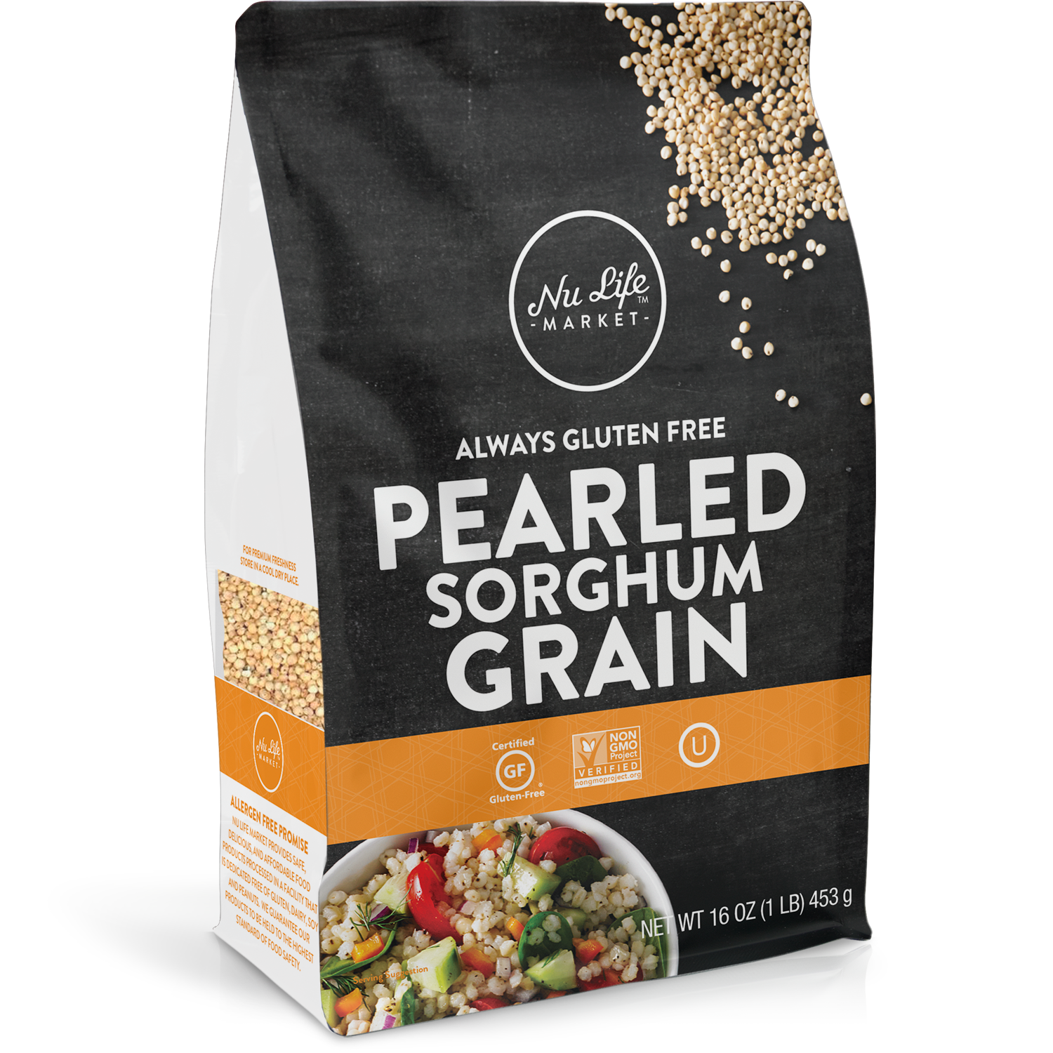 Gluten Free Pearled Sorghum Grain