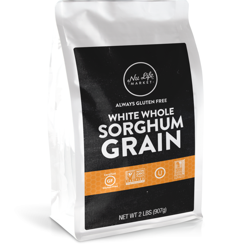 Gluten Free White Whole Sorghum Grain