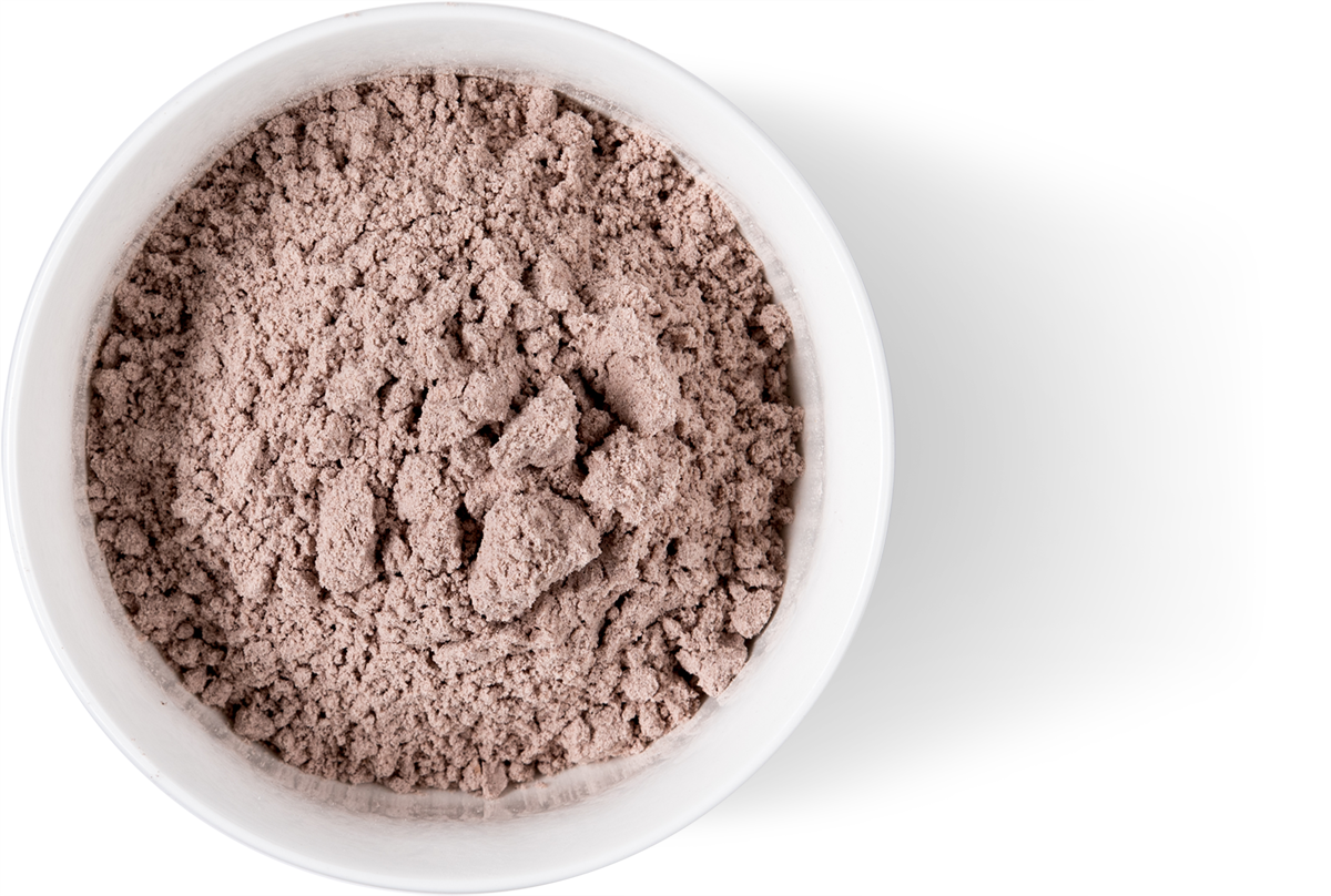 Bowl Black Whole Grain Flour