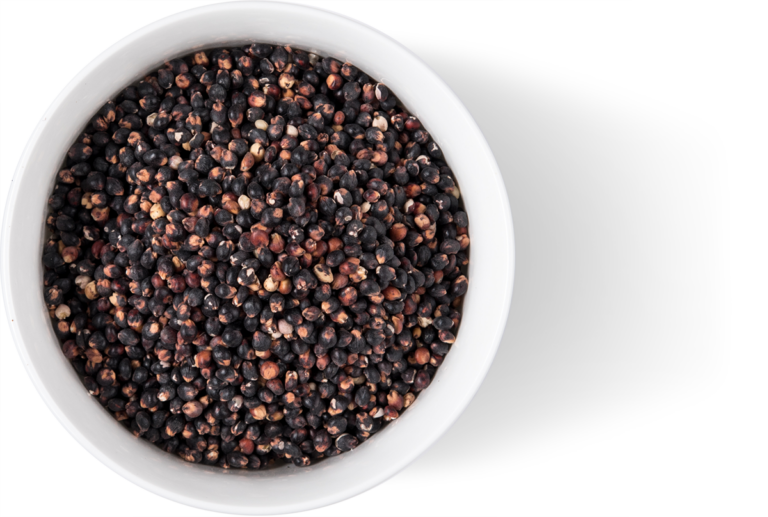 Bowl Black Whole Sorghum Grain