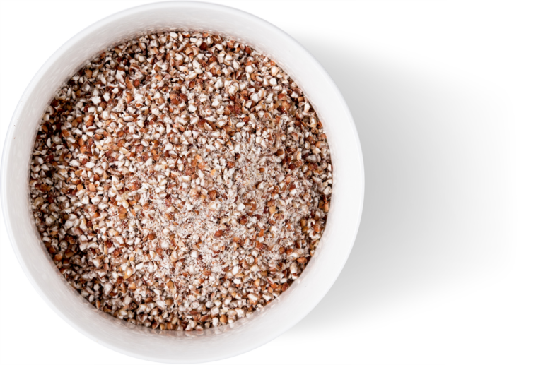 Bowl Burgundy Cut Sorghum Grain