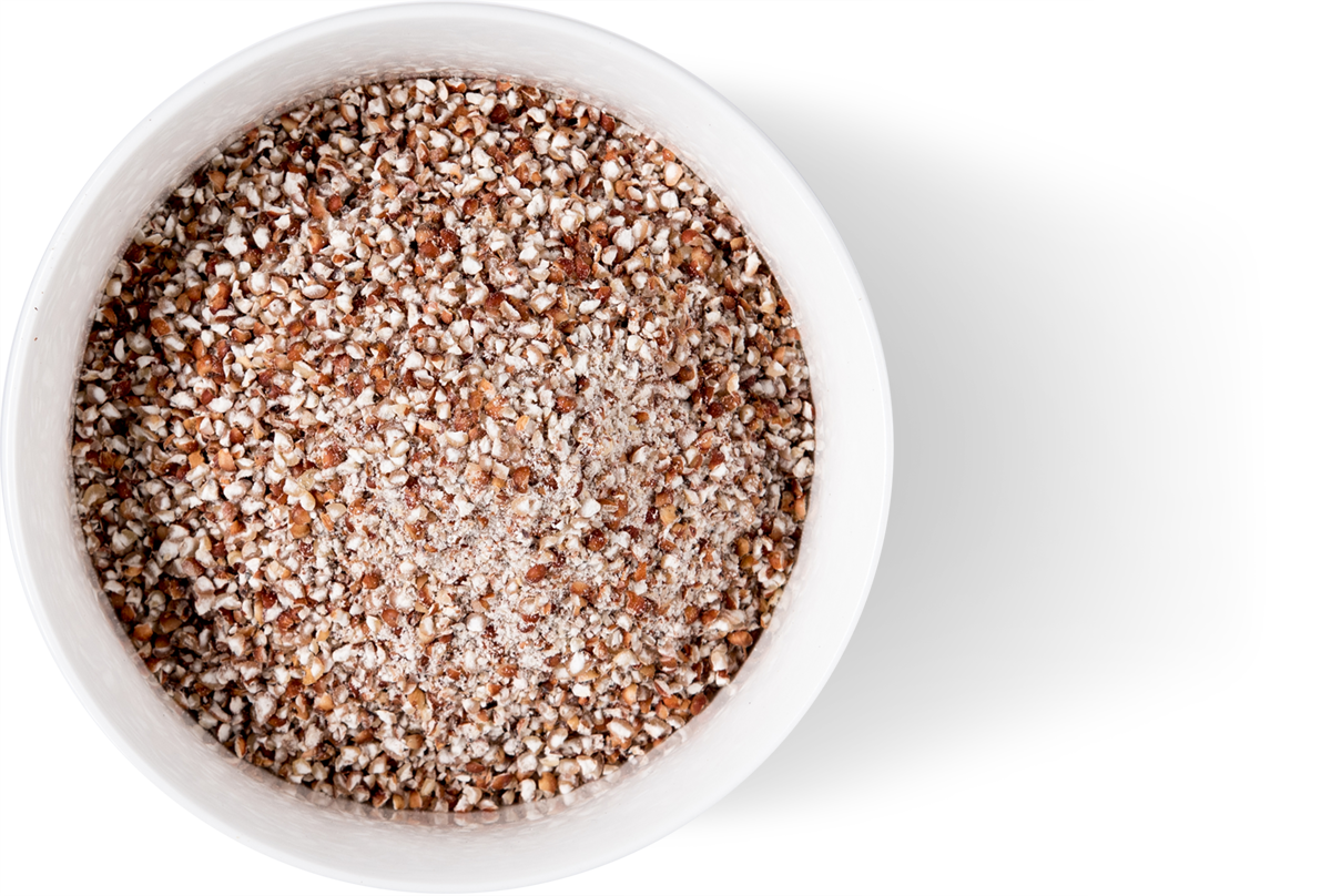 Bowl Burgundy Cut Sorghum Grain