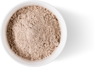 Bowl Burgundy Waxy Whole Grain Flour