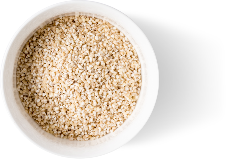 Bowl White Cut Sorghum Grain
