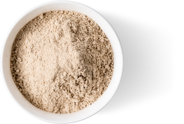 Bowl White Milled Sorghum Bran