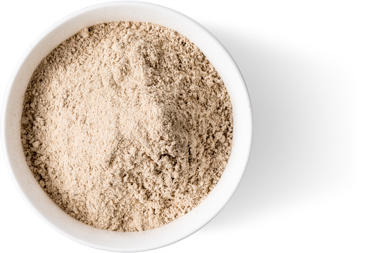 Bowl White Milled Sorghum Bran